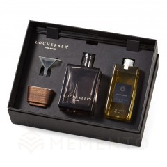 Darčeková sada GIFT BOX 500 ml Hejazi incenso: aróma difuzér 500 ml, náplň 500 ml, tyčinky, lievik a viečko z orechového dreva