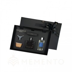 Darčeková sada GIFT BOX 250 ml VENETIAE: aróma difuzér 250 ml s viečkom z orechového dreva, náplň 250 ml, tyčinky, lievik + vonný sáčok