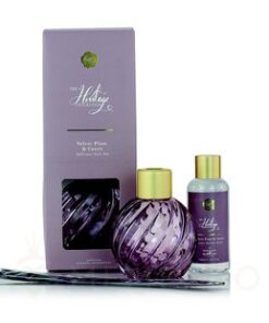 Darčeková sada sklenený difuzér MAUVE s náplňou VELVET PLUM & CASSIS 150 ml