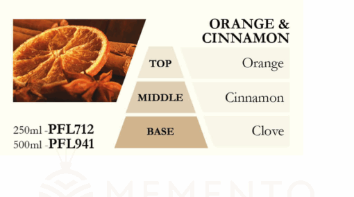Náplň do katalytické lampy ORANGE & CINNAMON (pomaranč so skoricou) 500 ml - Image 2