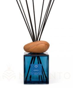 Aroma difuzér s tyčinkami - CAPRI AZUL EDICE: dřevěné víčko ve tvaru oblázku, 2500 ml